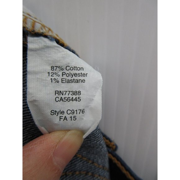 J Crew Jeans 24 Skinny Denim Pants Stretch Preppy Dark Wash Cotton - Picture 8 of 9